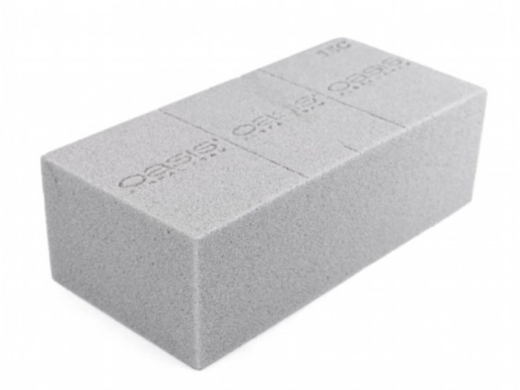 Aranžovací hmota Oasis pro suché aranžování - cihla